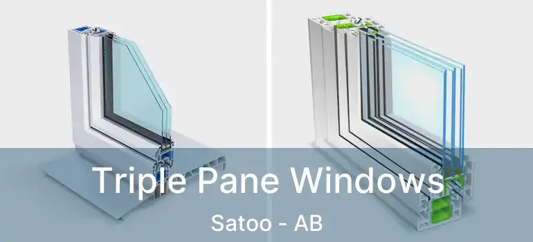  Triple Pane Windows Satoo - AB