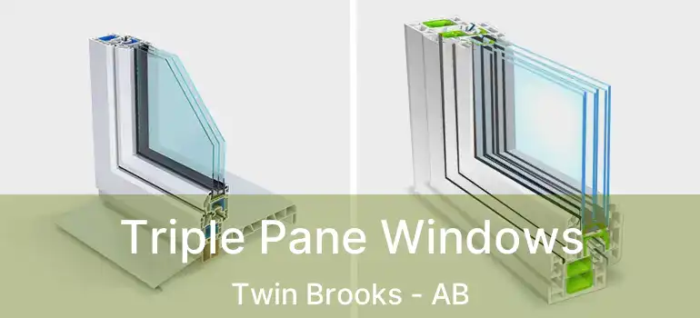  Triple Pane Windows Twin Brooks - AB