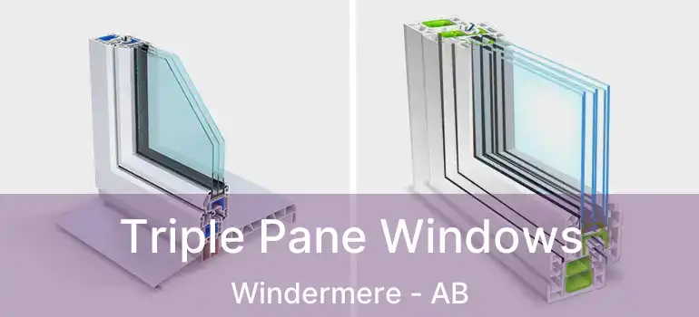 Triple Pane Windows Windermere - AB
