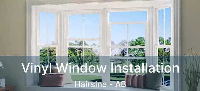  Vinyl Window Installation Hairsine - AB