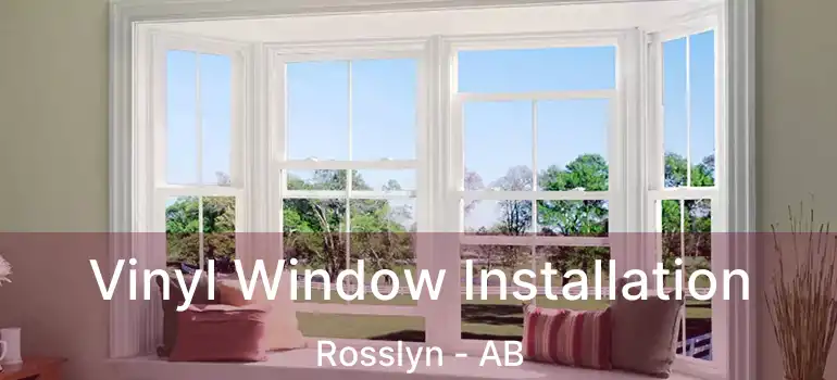  Vinyl Window Installation Rosslyn - AB