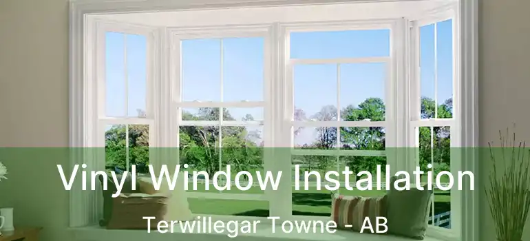  Vinyl Window Installation Terwillegar Towne - AB