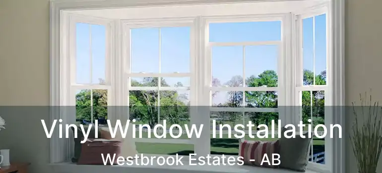  Vinyl Window Installation Westbrook Estates - AB