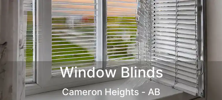  Window Blinds Cameron Heights - AB
