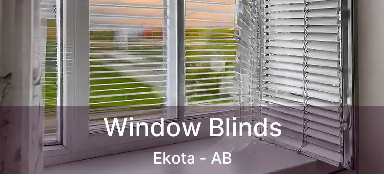  Window Blinds Ekota - AB
