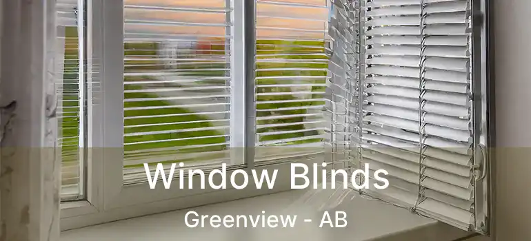  Window Blinds Greenview - AB