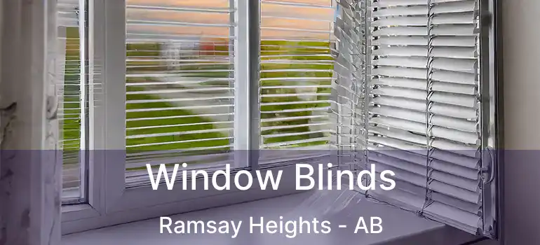  Window Blinds Ramsay Heights - AB
