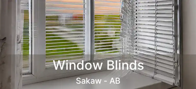  Window Blinds Sakaw - AB