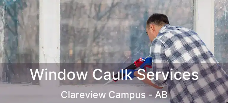  Window Caulk Services Clareview Campus - AB