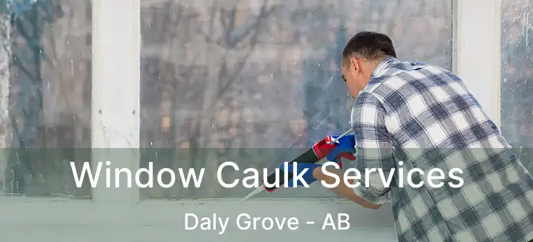  Window Caulk Services Daly Grove - AB