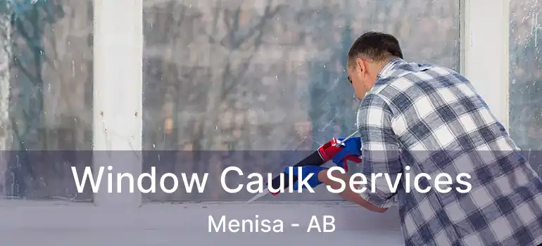  Window Caulk Services Menisa - AB