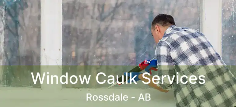  Window Caulk Services Rossdale - AB