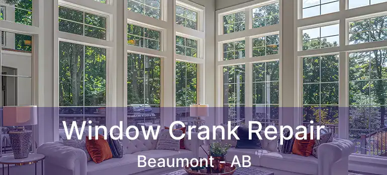  Window Crank Repair Beaumont - AB