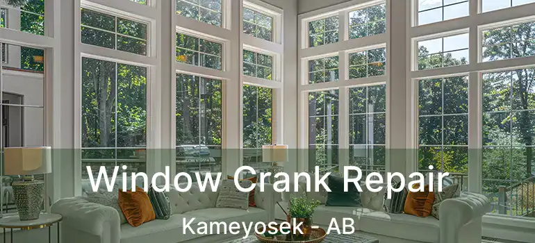  Window Crank Repair Kameyosek - AB