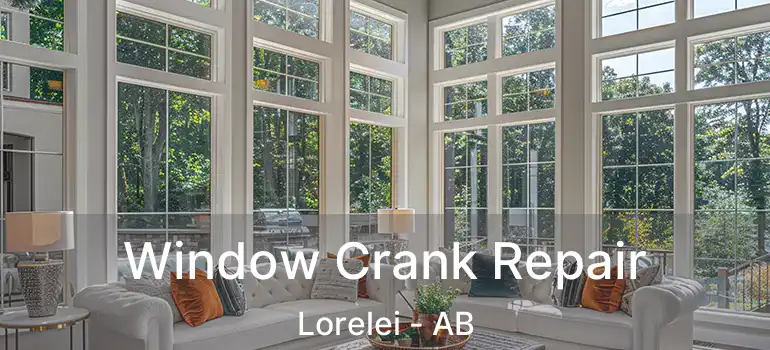  Window Crank Repair Lorelei - AB