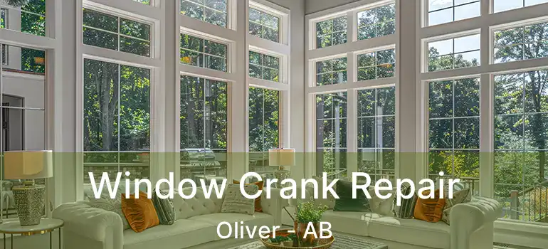  Window Crank Repair Oliver - AB
