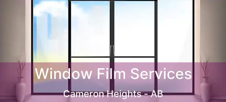  Window Film Services Cameron Heights - AB