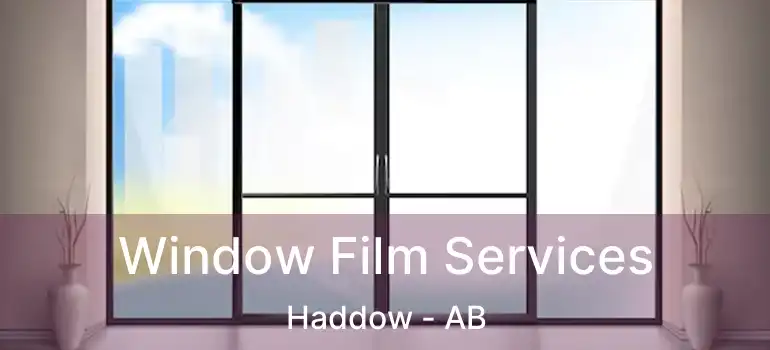  Window Film Services Haddow - AB