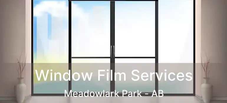  Window Film Services Meadowlark Park - AB