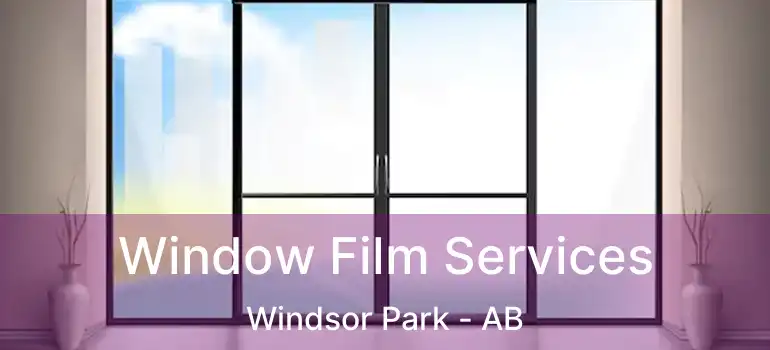  Window Film Services Windsor Park - AB