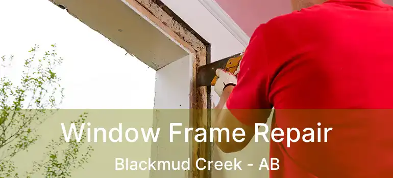  Window Frame Repair Blackmud Creek - AB