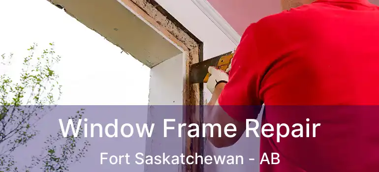  Window Frame Repair Fort Saskatchewan - AB