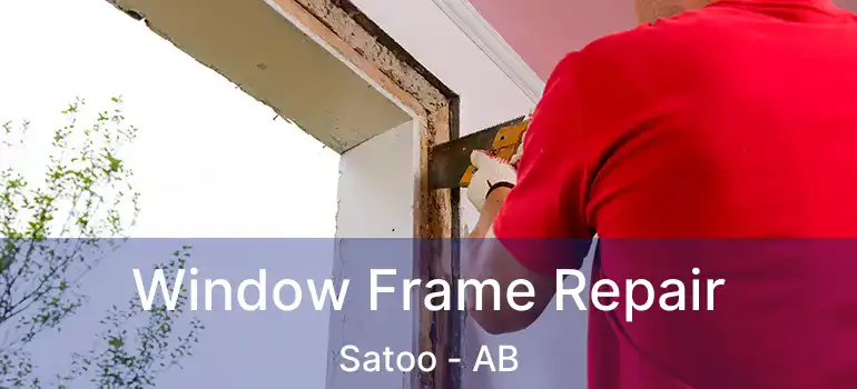 Window Frame Repair Satoo - AB