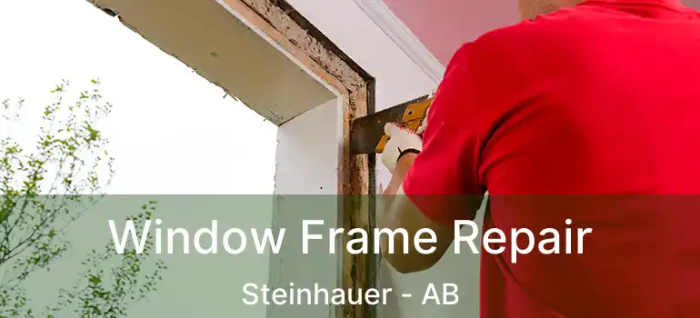  Window Frame Repair Steinhauer - AB