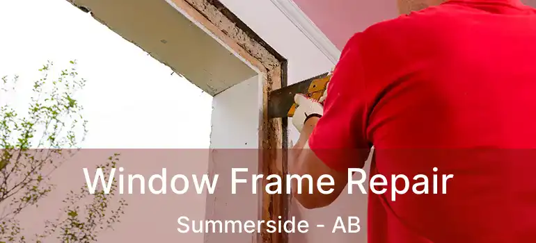  Window Frame Repair Summerside - AB