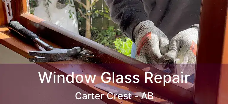  Window Glass Repair Carter Crest - AB
