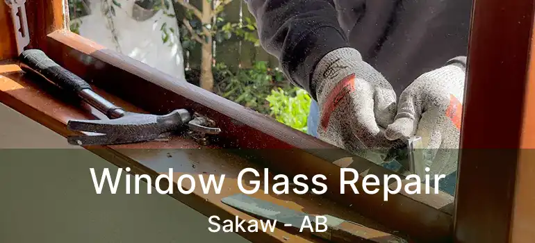  Window Glass Repair Sakaw - AB