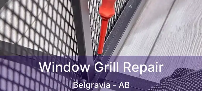  Window Grill Repair Belgravia - AB