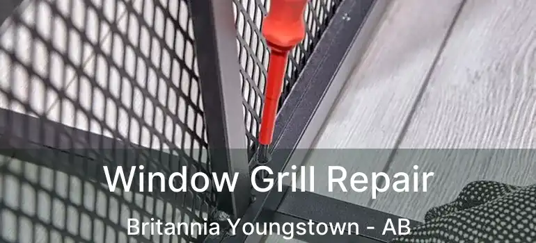  Window Grill Repair Britannia Youngstown - AB