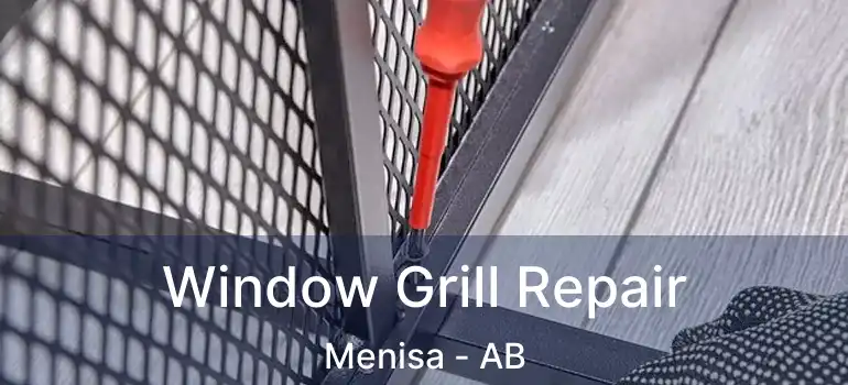  Window Grill Repair Menisa - AB