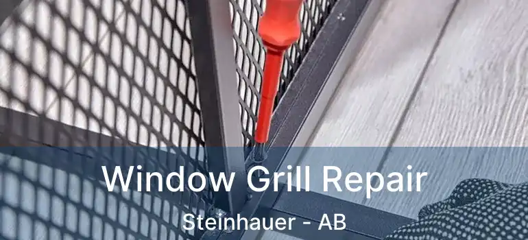  Window Grill Repair Steinhauer - AB