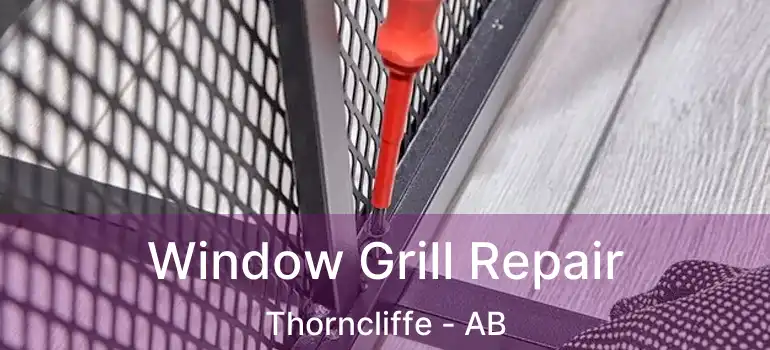  Window Grill Repair Thorncliffe - AB