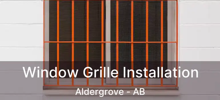 Window Grille Installation Aldergrove - AB
