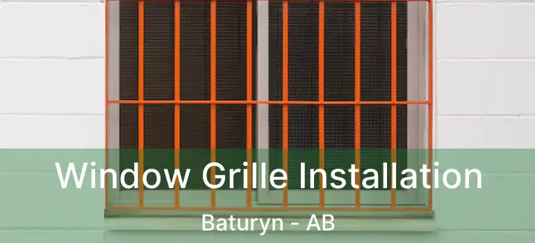  Window Grille Installation Baturyn - AB