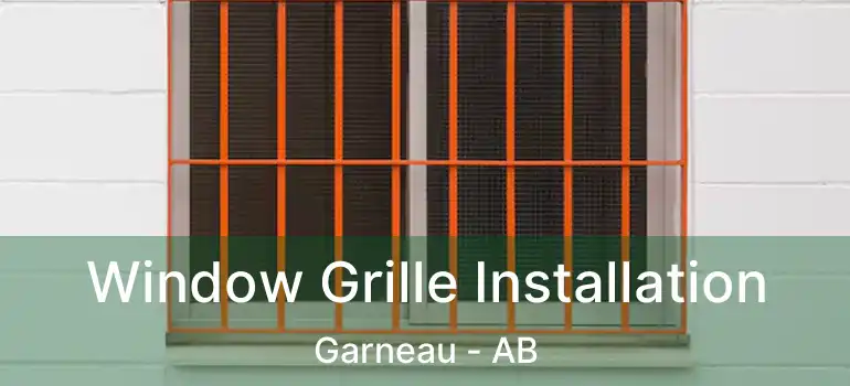  Window Grille Installation Garneau - AB