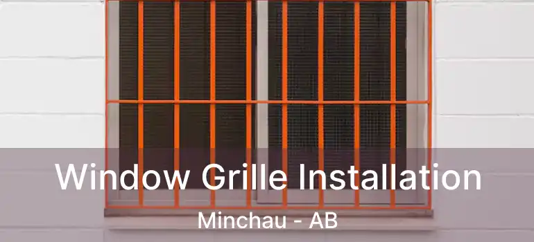  Window Grille Installation Minchau - AB