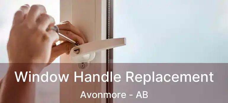 Window Handle Replacement Avonmore - AB
