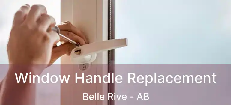  Window Handle Replacement Belle Rive - AB