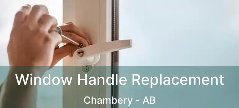  Window Handle Replacement Chambery - AB