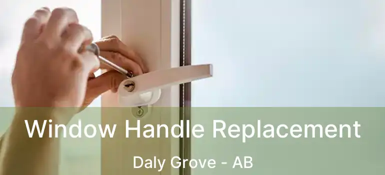  Window Handle Replacement Daly Grove - AB