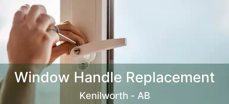  Window Handle Replacement Kenilworth - AB