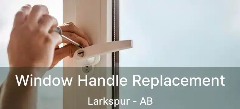  Window Handle Replacement Larkspur - AB