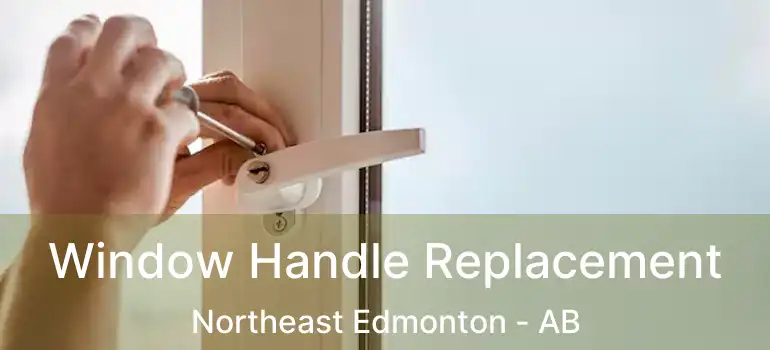  Window Handle Replacement Northeast Edmonton - AB