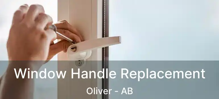  Window Handle Replacement Oliver - AB