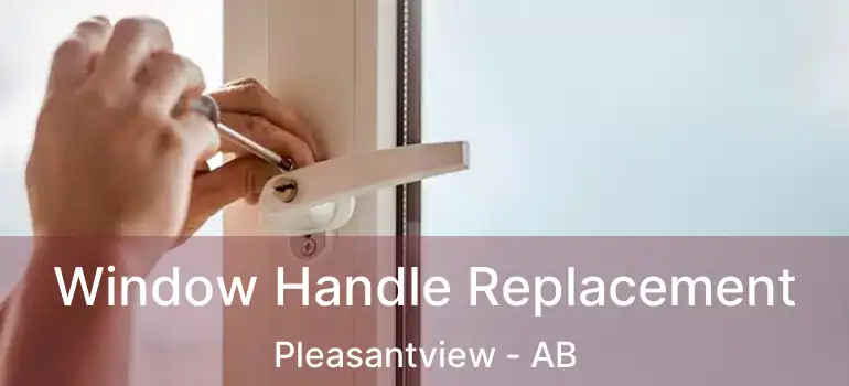  Window Handle Replacement Pleasantview - AB