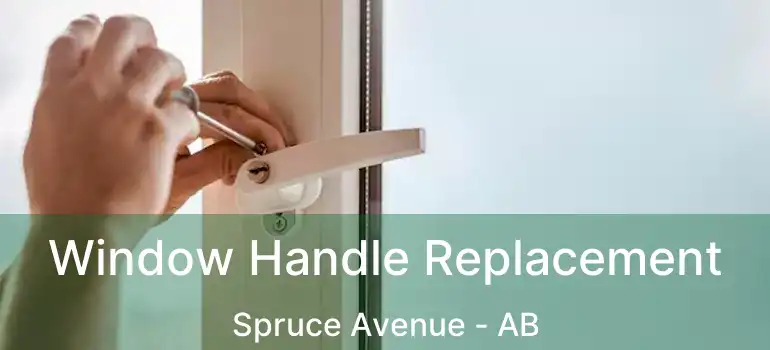  Window Handle Replacement Spruce Avenue - AB